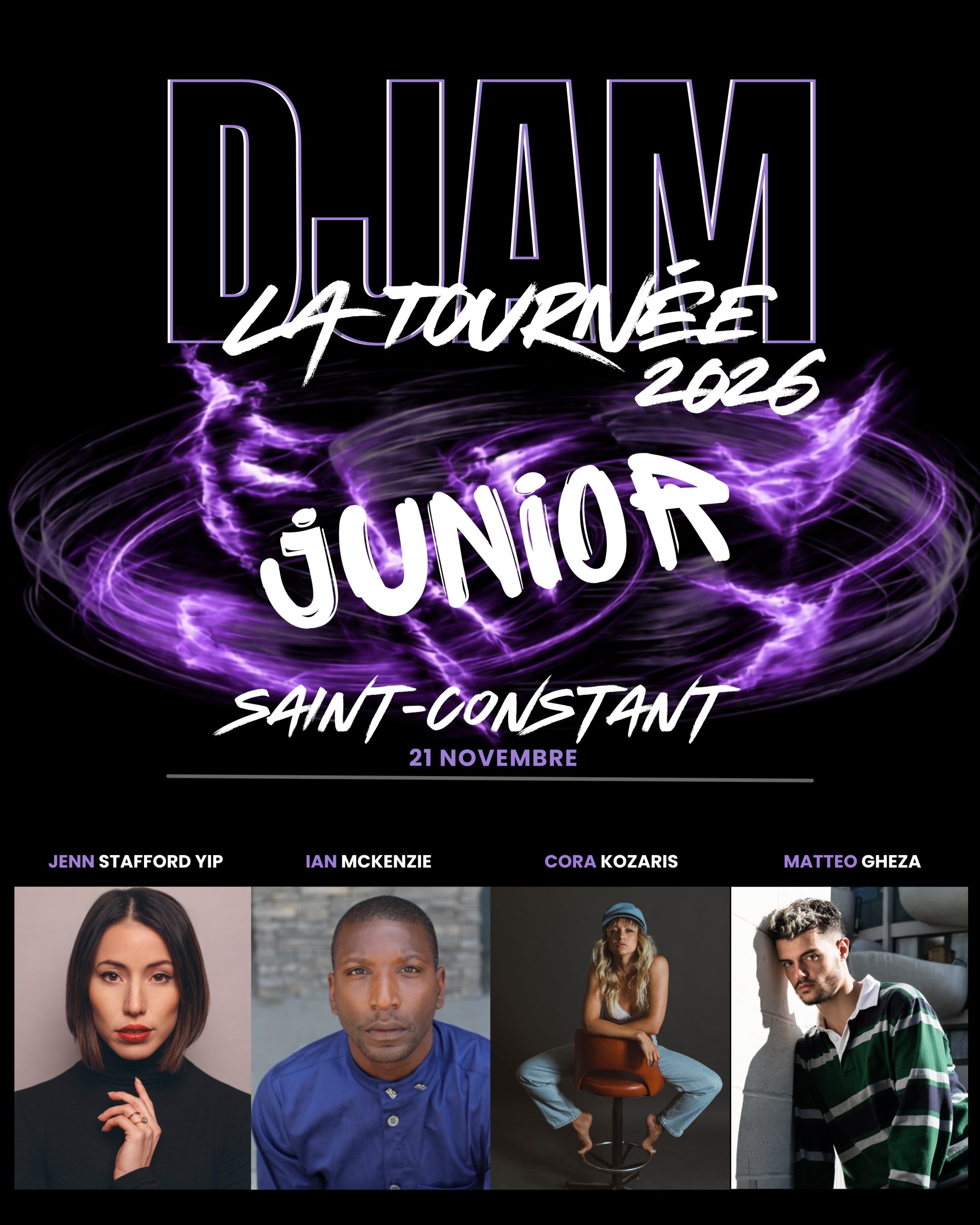 Affiche DJAM Junior Saint-Constant